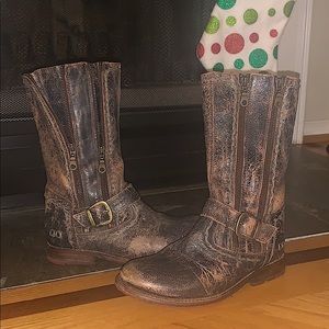 BED STU distressed brown sexy boots..like new🔥💫